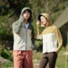 Exquisite ice silk sun protection clothing for men UPF50+ anti-ultraviolet detachable black plastic large brim couple sun protection clothing for women